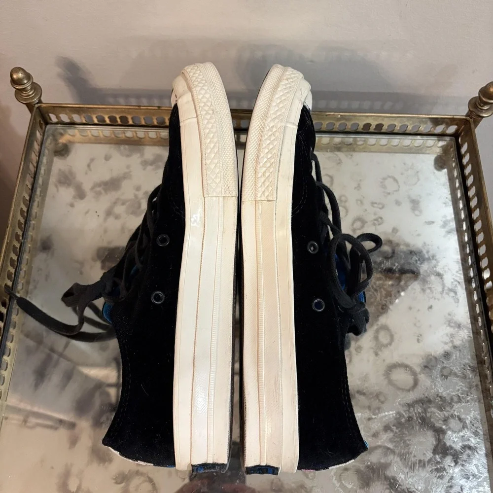 Converse Chuck Taylor All Star 70 Ox Shoe Womens Size 10 Leopard Toe Cap 572839C